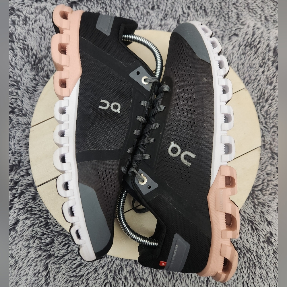 On Cloud Running Cloudflow Training Shoes Sneakers Pink Rose Women’s Size 9 - Picture 6 of 9